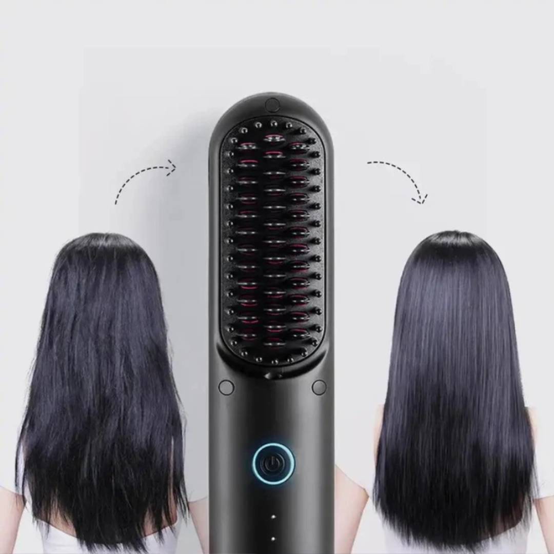 Escova MAGIC HAIR Cabelos lisos da raiz até a ponta em 2min.