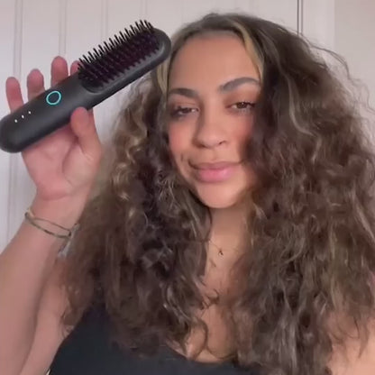 Escova MAGIC HAIR Cabelos lisos da raiz até a ponta em 2min.